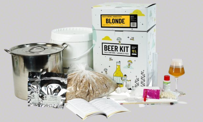 Blonde Beerkit thuisbrouwpakket bier